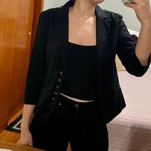 Black Blazer Express ~ Petite fit